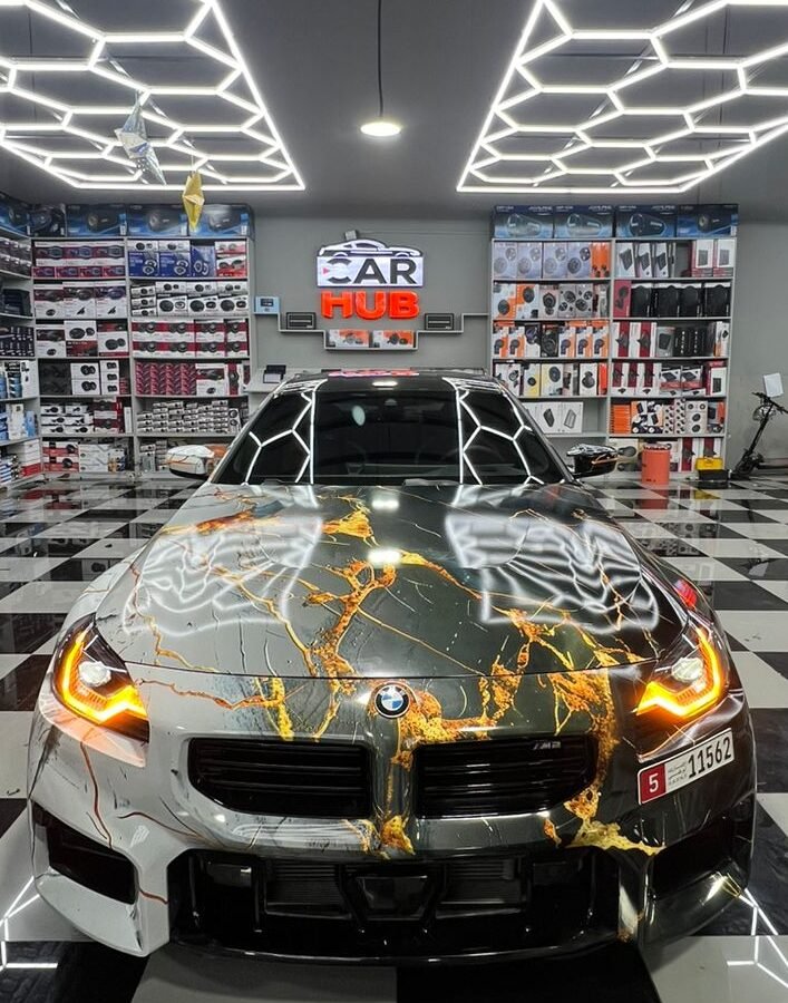 Premium Carhub Car Wrap