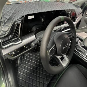 Dash board upholstery in Car Hub